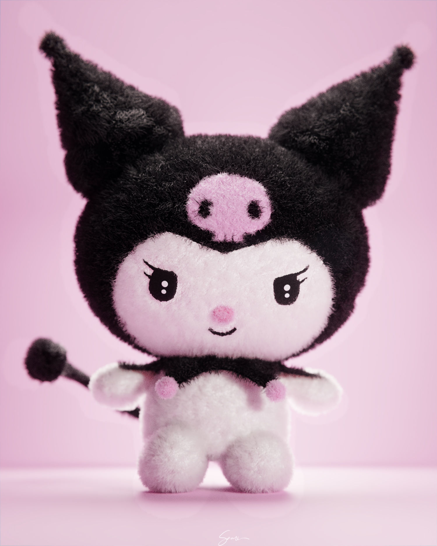 Kuromi Sanrio  3D model_1