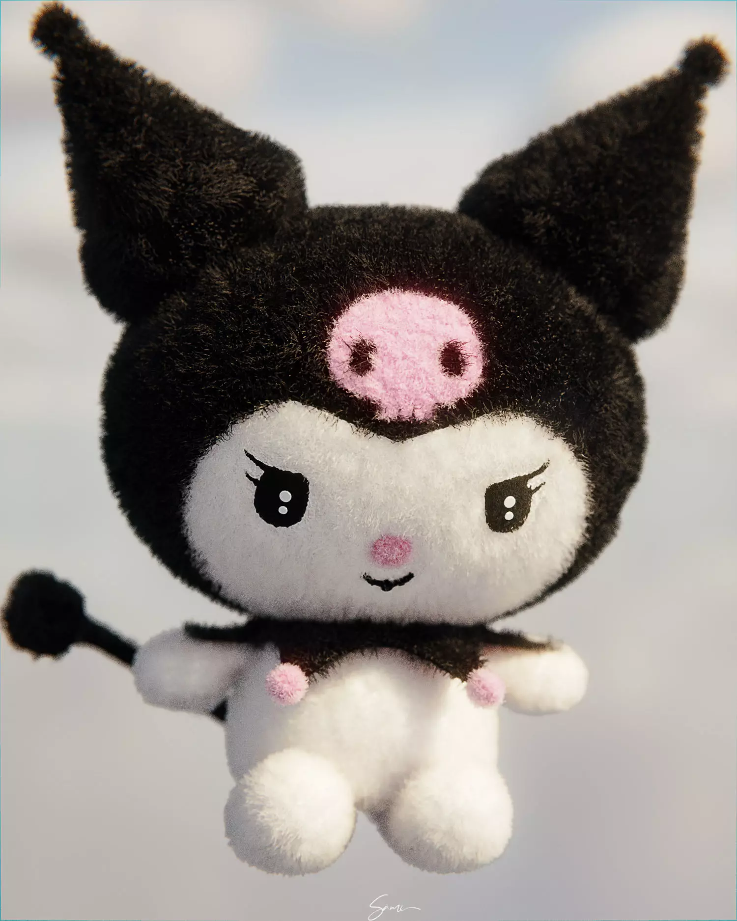 Kuromi Sanrio  3D model_0