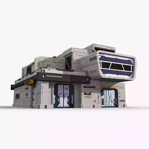 Factory Industrial Sci Fi x8