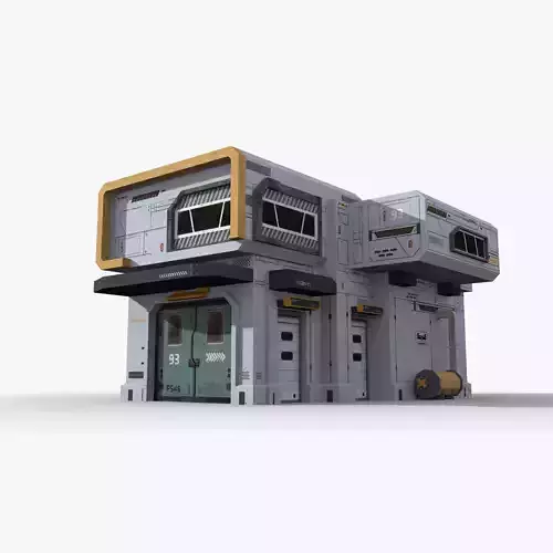 Factory Industrial Sci Fi x9