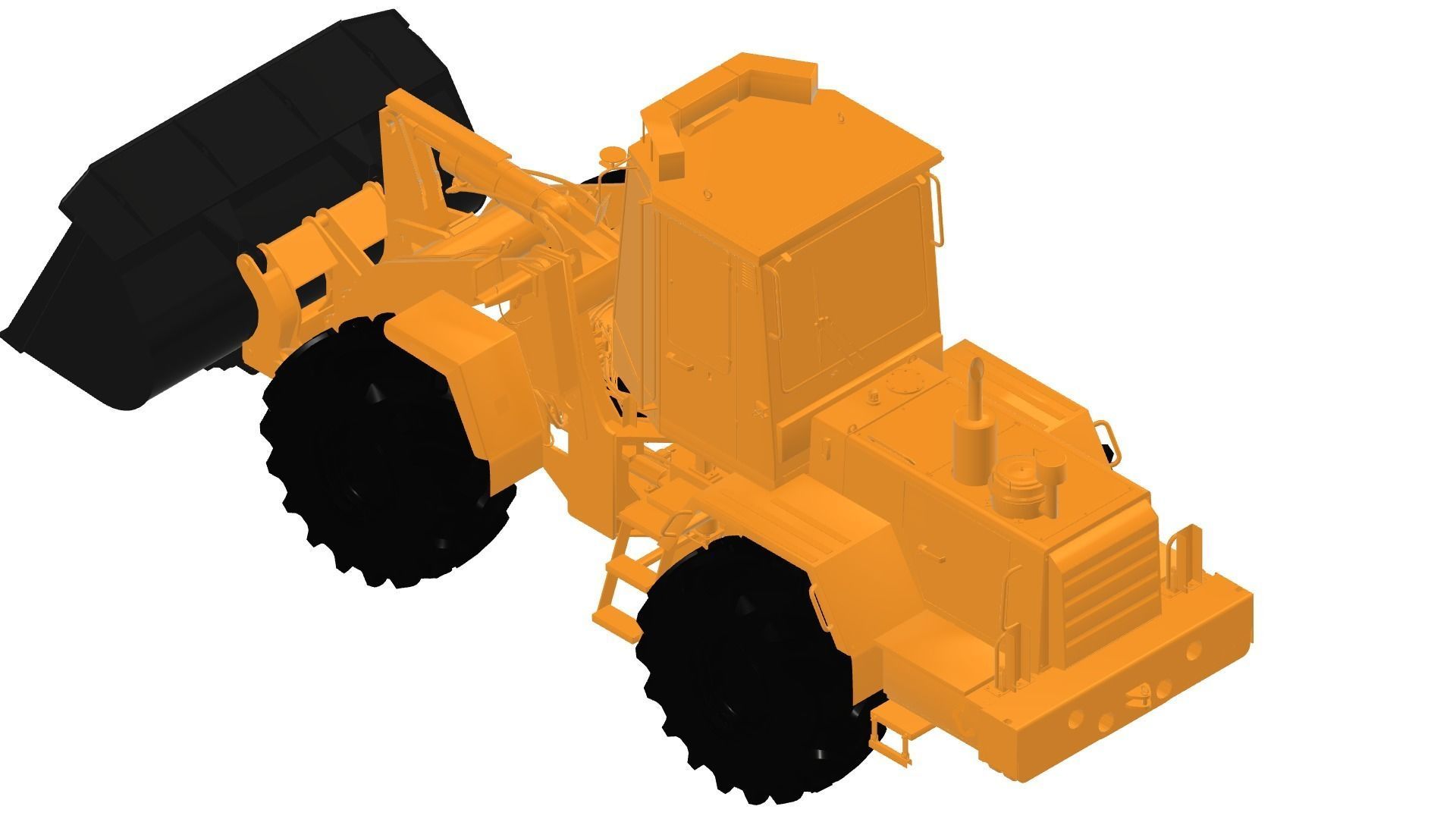  342C5300000 Bucket Amkodor  3D model_2