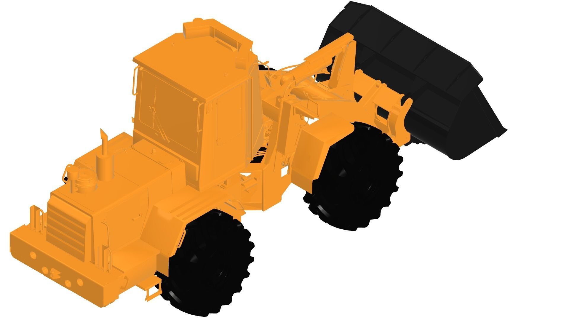  342C5300000 Bucket Amkodor  3D model_3