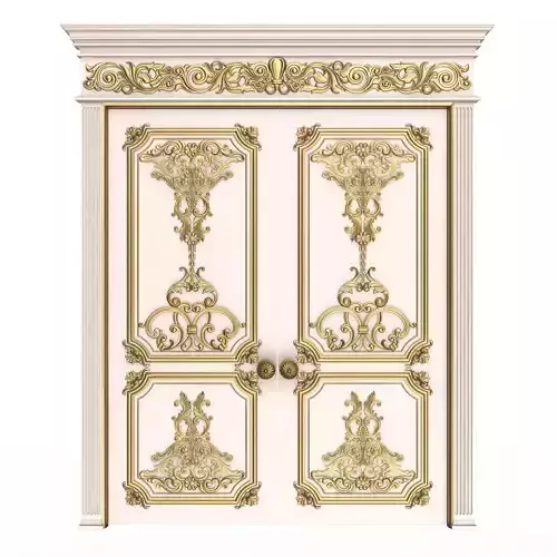 Carved Door Classic 0801 White