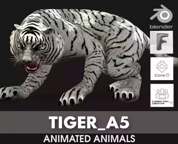 Tiger A5 3D model