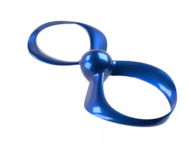 Toroidal propeller for drones and planes 3D print model