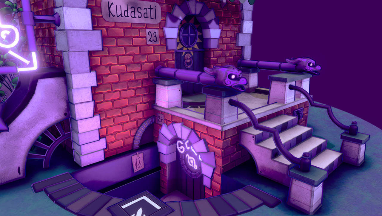 Stylized Shop Low-poly 3D model_5