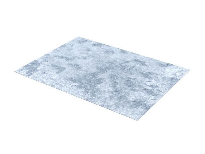 RUG BLUE 3D model