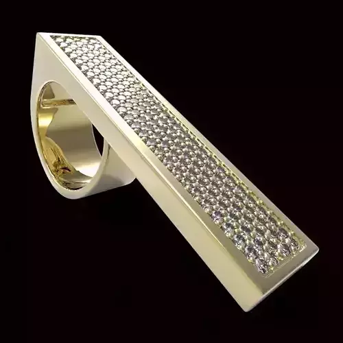 adjustable ring version 1 with gems 