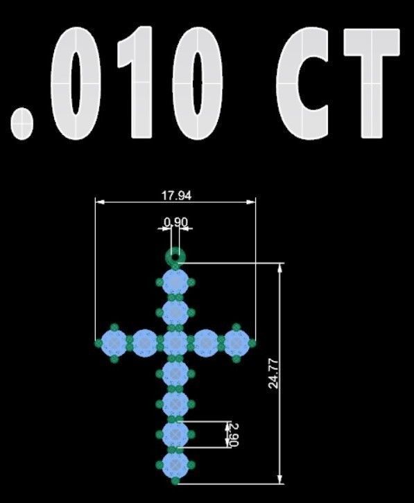 KUTSAL PIRLANTA HAC KOLYE 3DM STL OBJ FBX 3D BASKI MODELI 3D print model_13