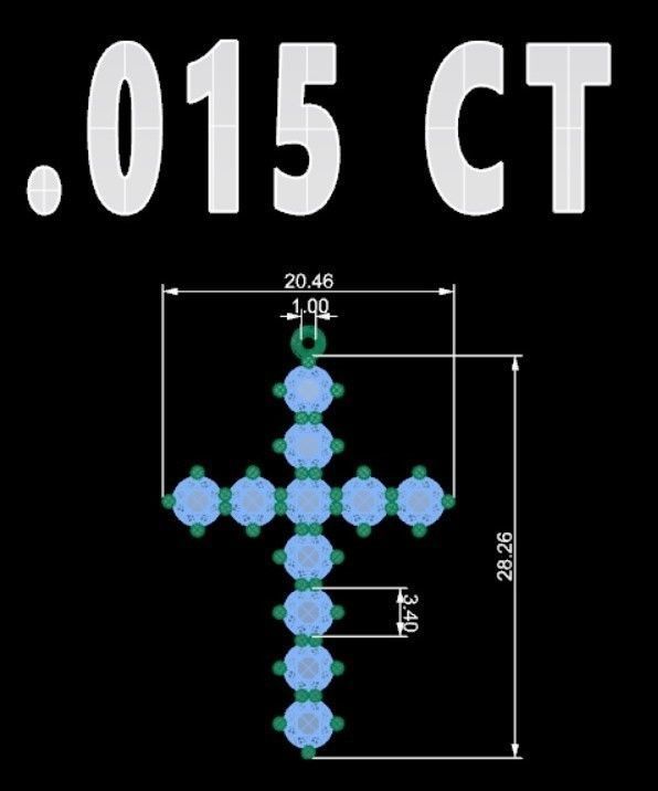 KUTSAL PIRLANTA HAC KOLYE 3DM STL OBJ FBX 3D BASKI MODELI 3D print model_15