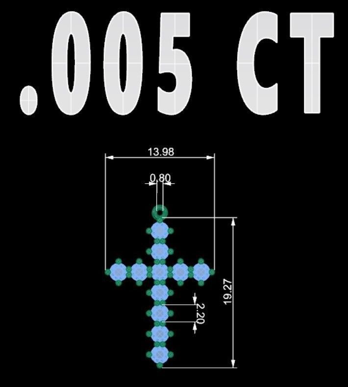 KUTSAL PIRLANTA HAC KOLYE 3DM STL OBJ FBX 3D BASKI MODELI 3D print model_9