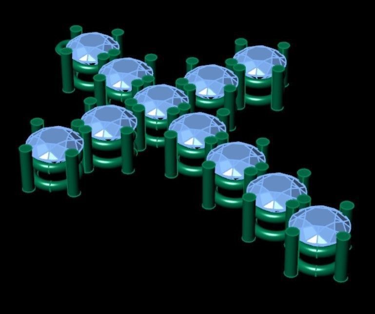 KUTSAL PIRLANTA HAC KOLYE 3DM STL OBJ FBX 3D BASKI MODELI 3D print model_1