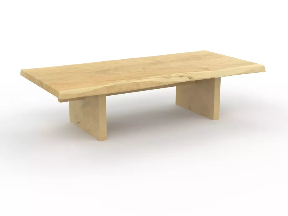 COFFEE TABLE NATURAL 3D model_0