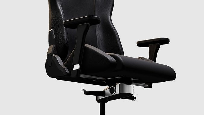 High-Performance Gaming Office Chair 3D model 5
