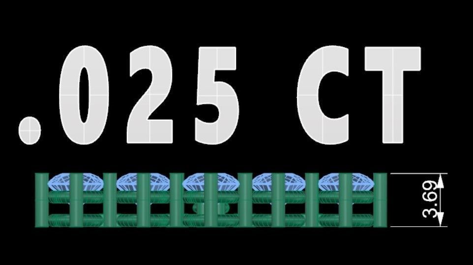 KUTSAL PIRLANTA HAC KOLYE 3DM STL OBJ FBX 3D BASKI MODELI 3D print model_3