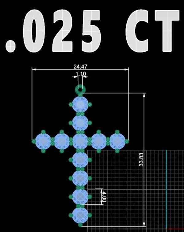 KUTSAL PIRLANTA HAC KOLYE 3DM STL OBJ FBX 3D BASKI MODELI 3D print model_4