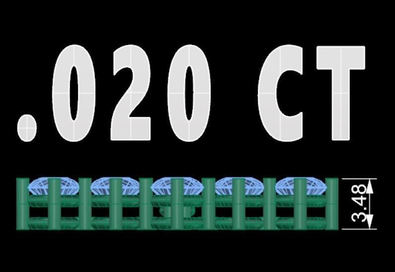 KUTSAL PIRLANTA HAC KOLYE 3DM STL OBJ FBX 3D BASKI MODELI 3D print model_1