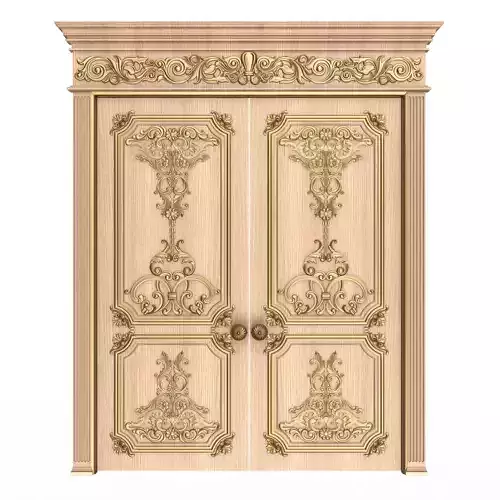 Carved Door Classic 0801 Wood