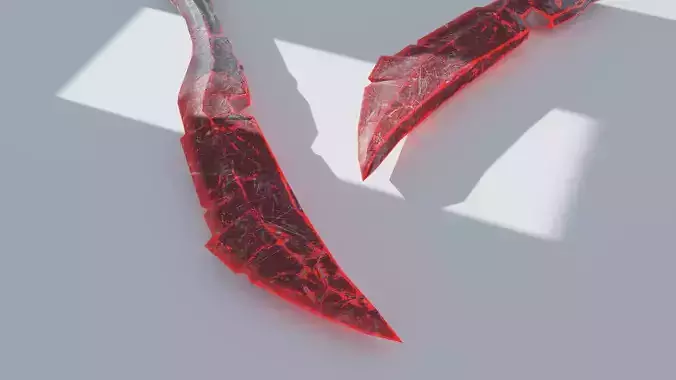 Game ready Sword Low-poly 3D model