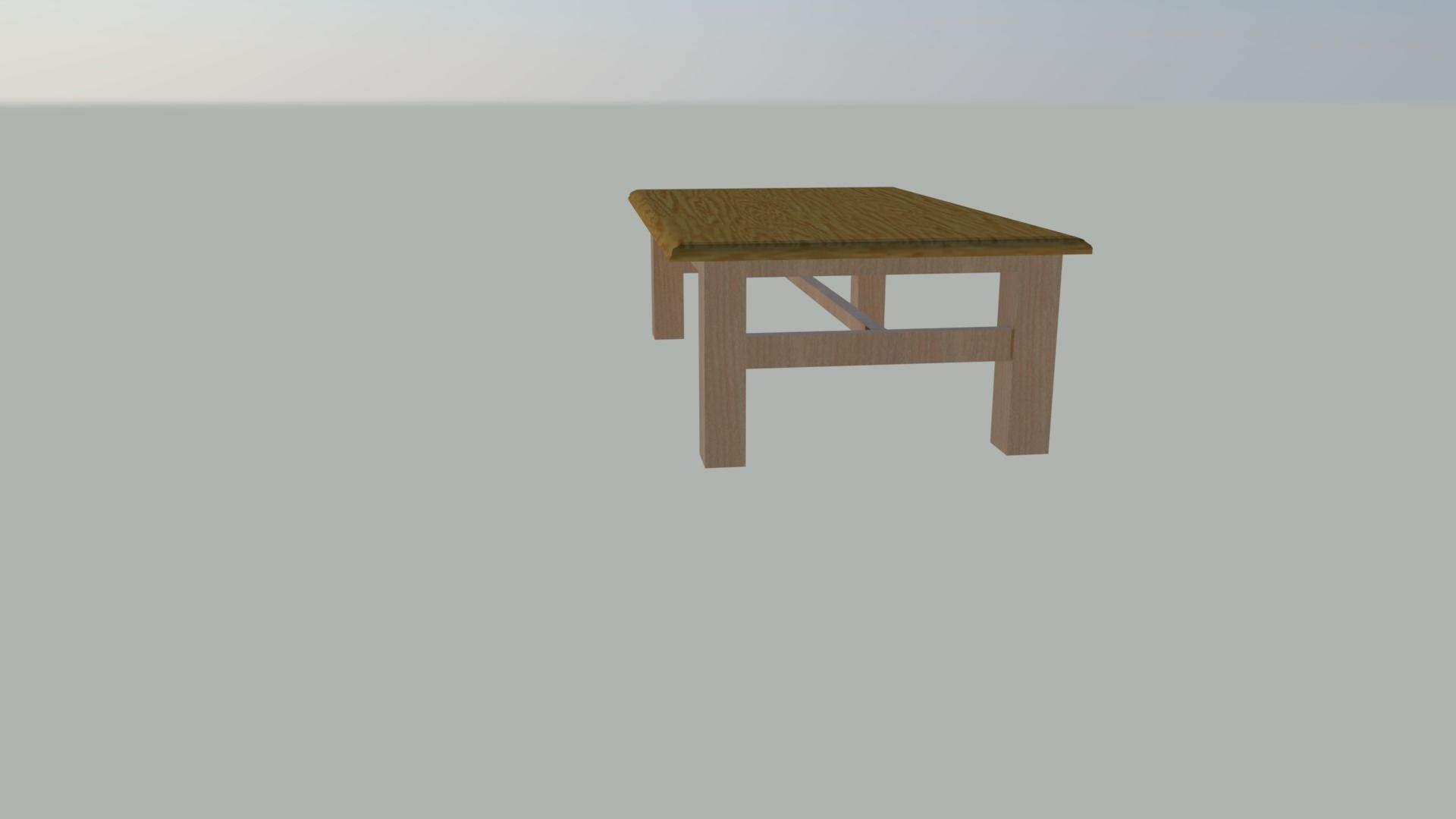 Table 3D model Low-poly 3D model_1