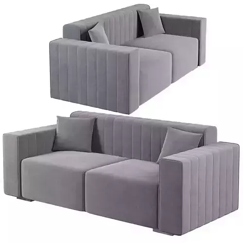  Sofa GREY FABIO 