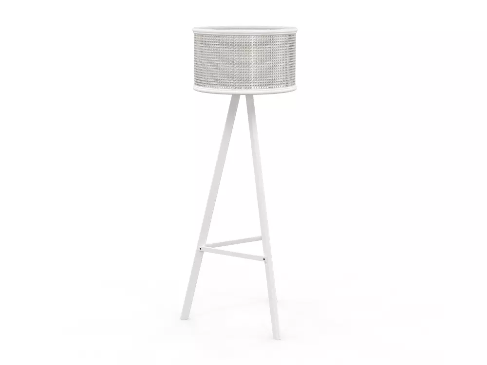 FLOOR LAMP WHITE 69 3D model_0