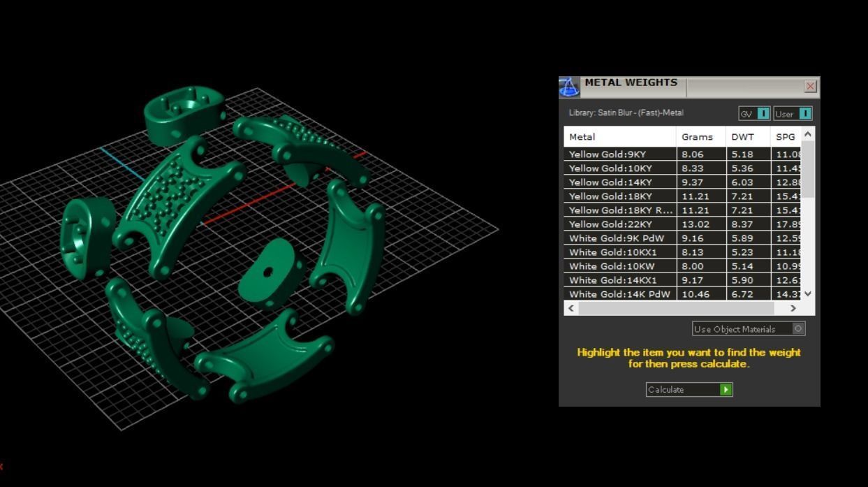 mens wedding ring 3D print model_6