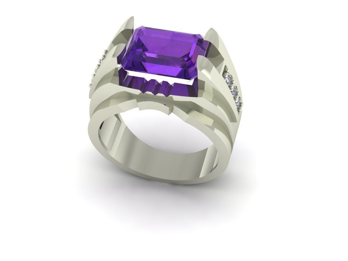 rings 3D print model_3