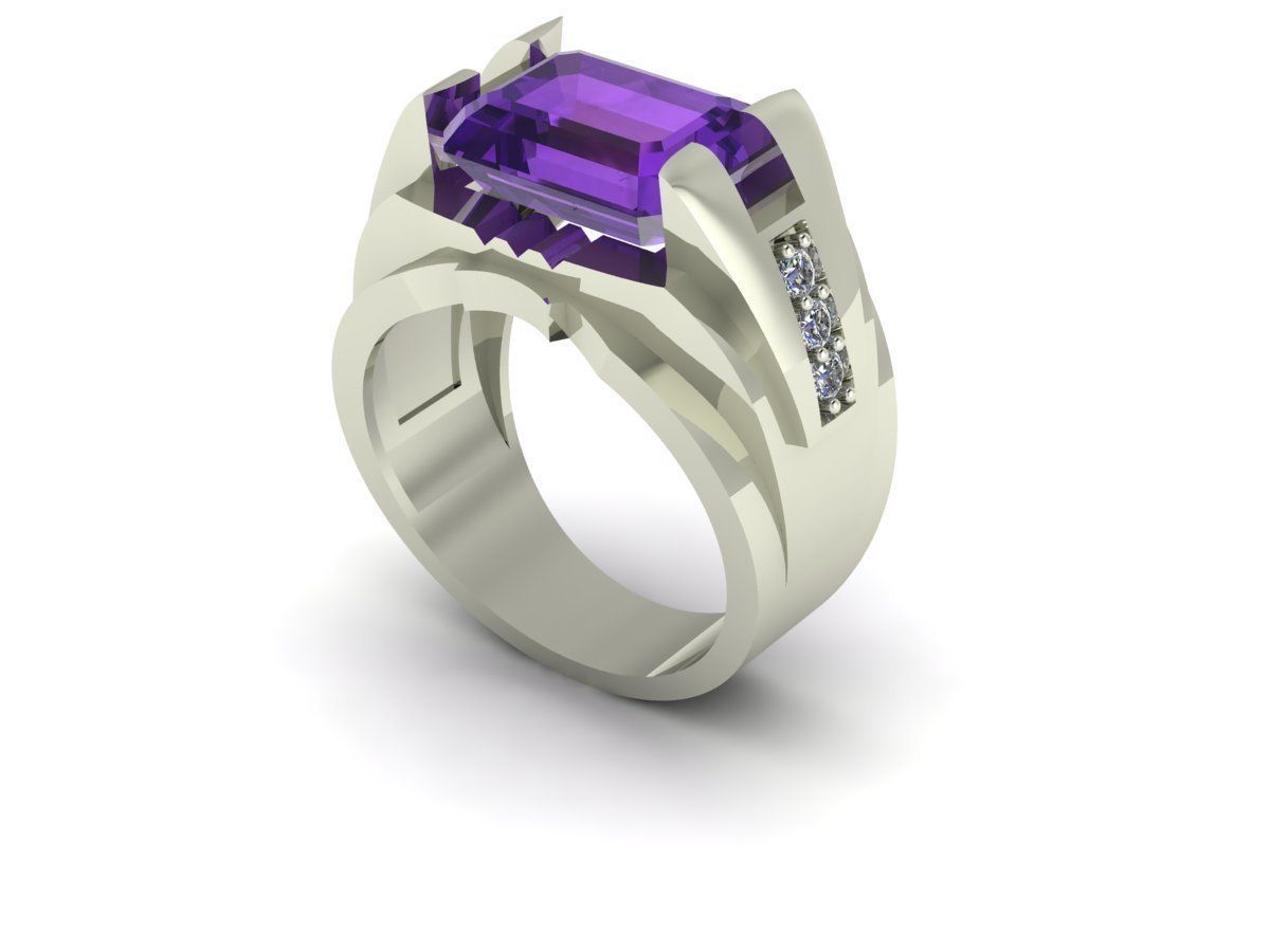rings 3D print model_8