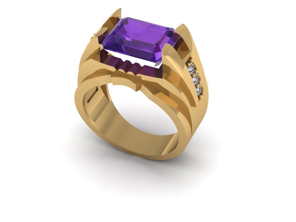 rings 3D print model_5
