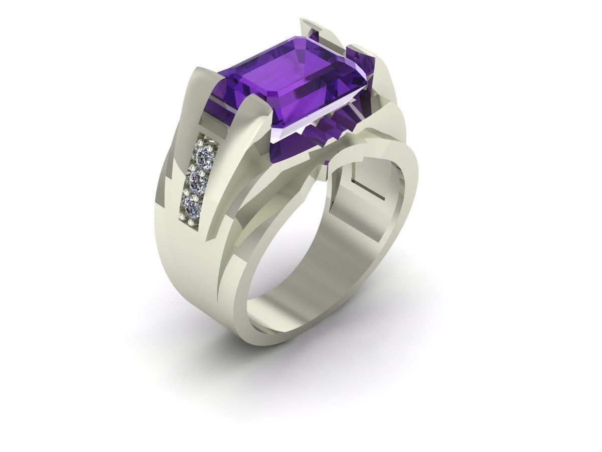 rings 3D print model_1