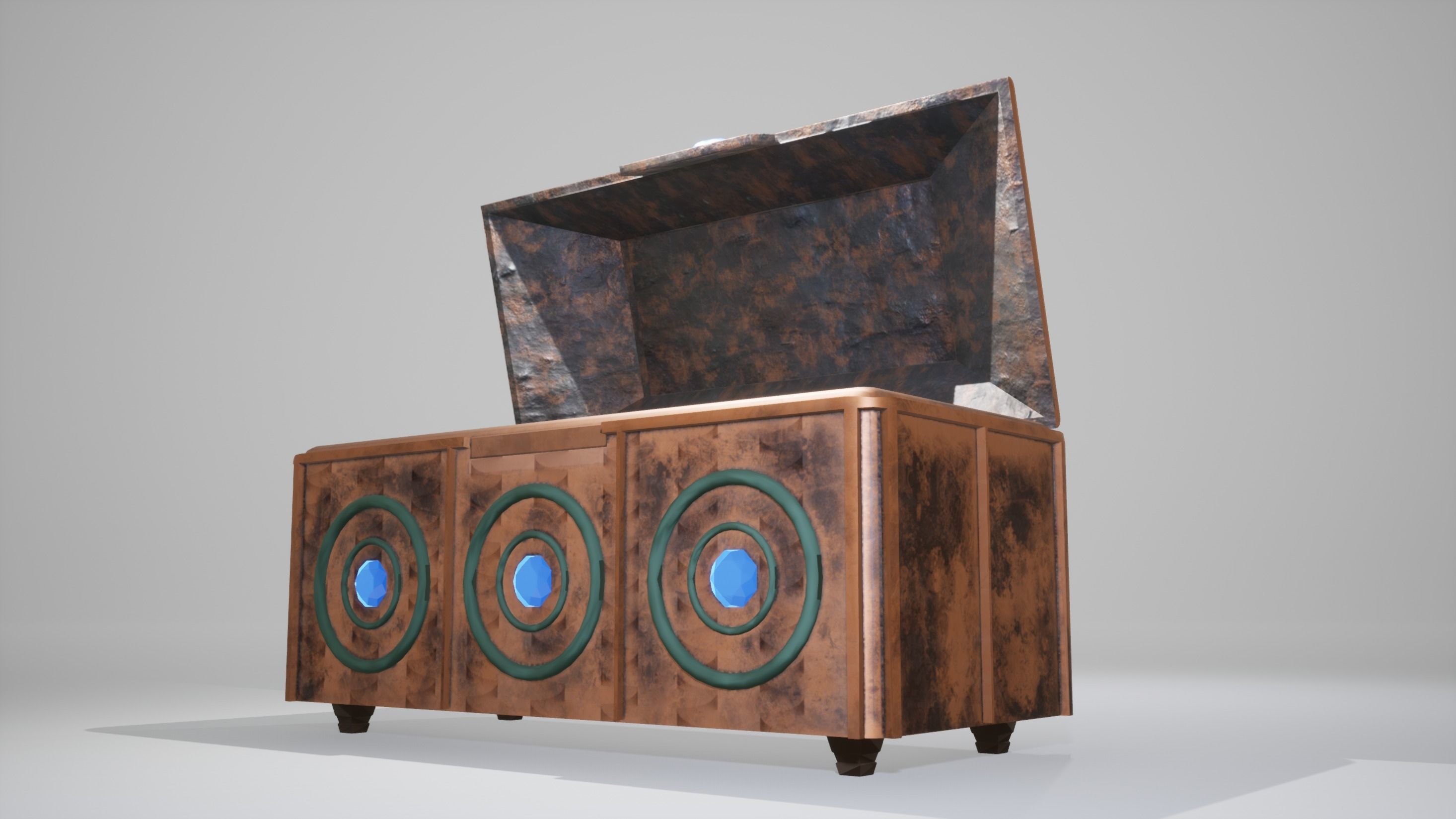 Chest Model Pack 1 Low-poly 3D model_16