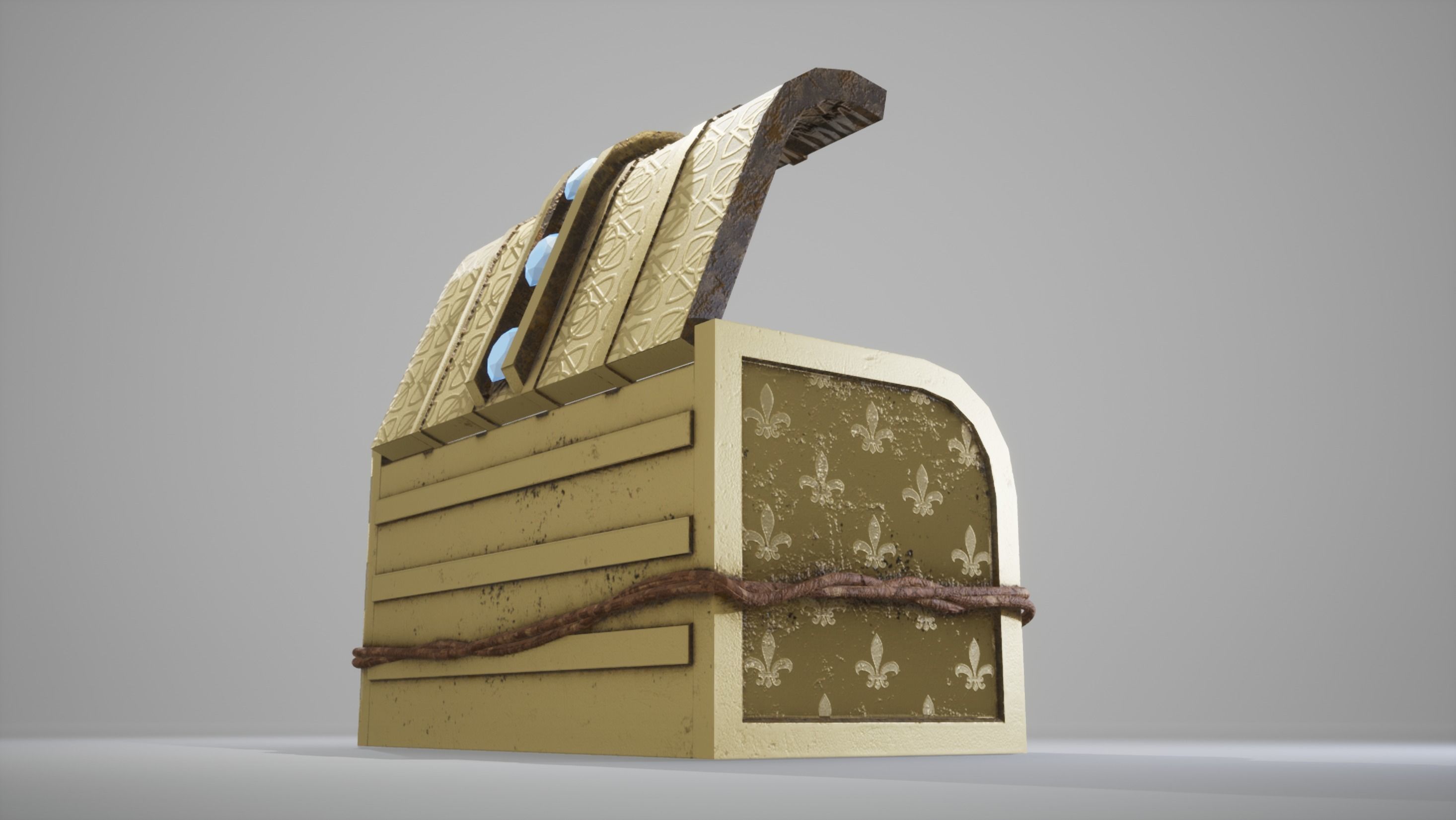 Chest Model Pack 1 Low-poly 3D model_22