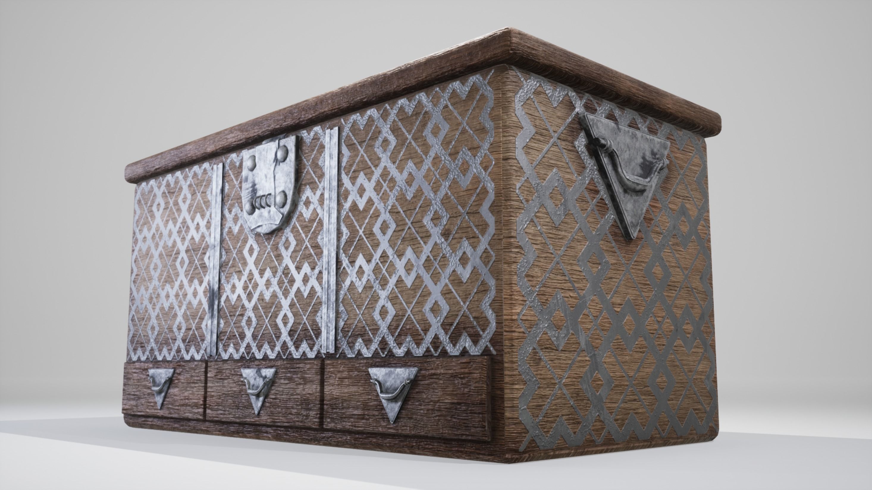 Chest Model Pack 1 Low-poly 3D model_17