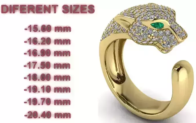 Panther Ring - DIFERENT SIZES