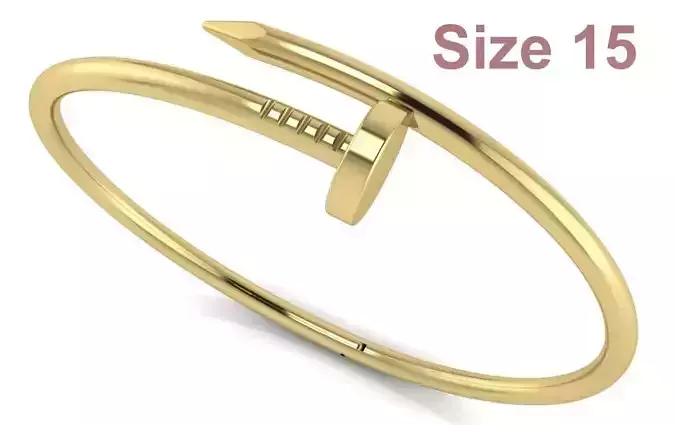 Bracelet Size 15 Just Un Clou 3D print model