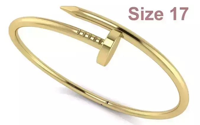Bracelet Size 17 Just Un Clou 3D print model