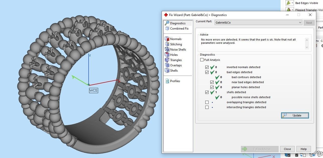 Gabriel ring  3D print model_6