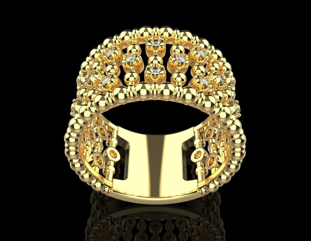 Gabriel ring  3D print model_2