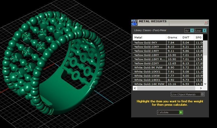 Gabriel ring  3D print model_5