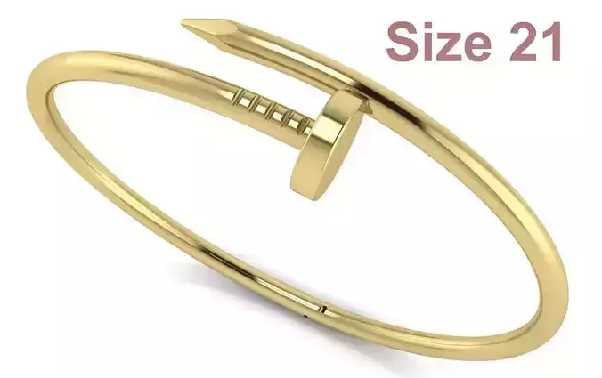 Bracelet Size 21 Just Un Clou 3D print model