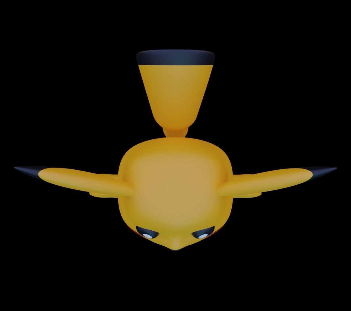 Pikachu 3D model for 3D print 3D print model_2