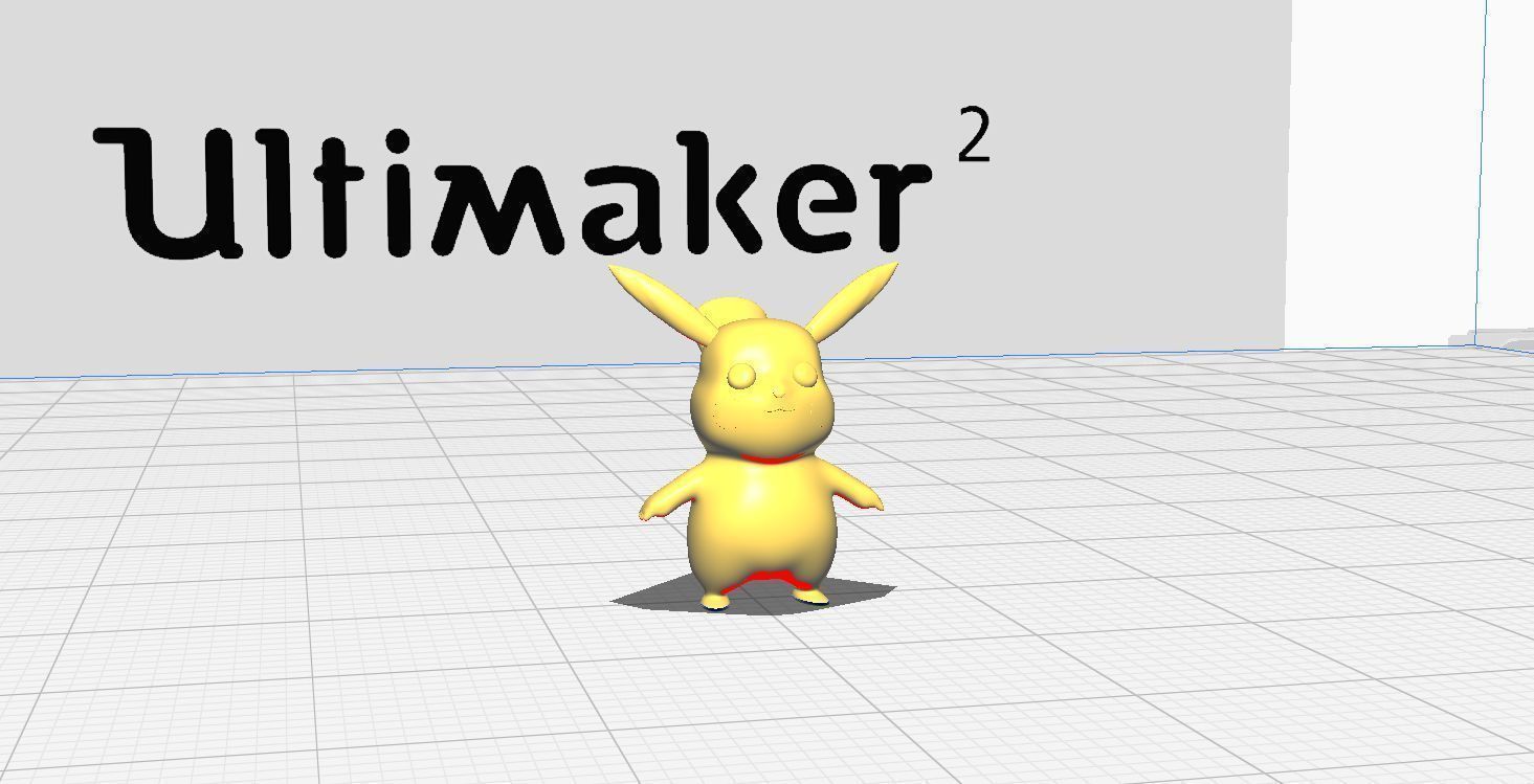 Pikachu 3D model for 3D print 3D print model_23