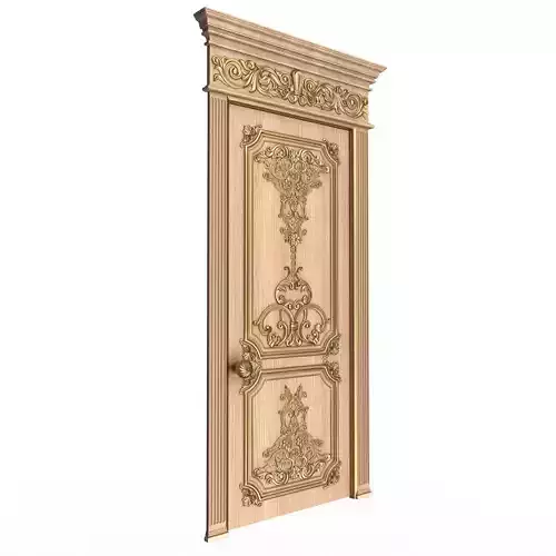 Carved Door Classic 0802 Wood