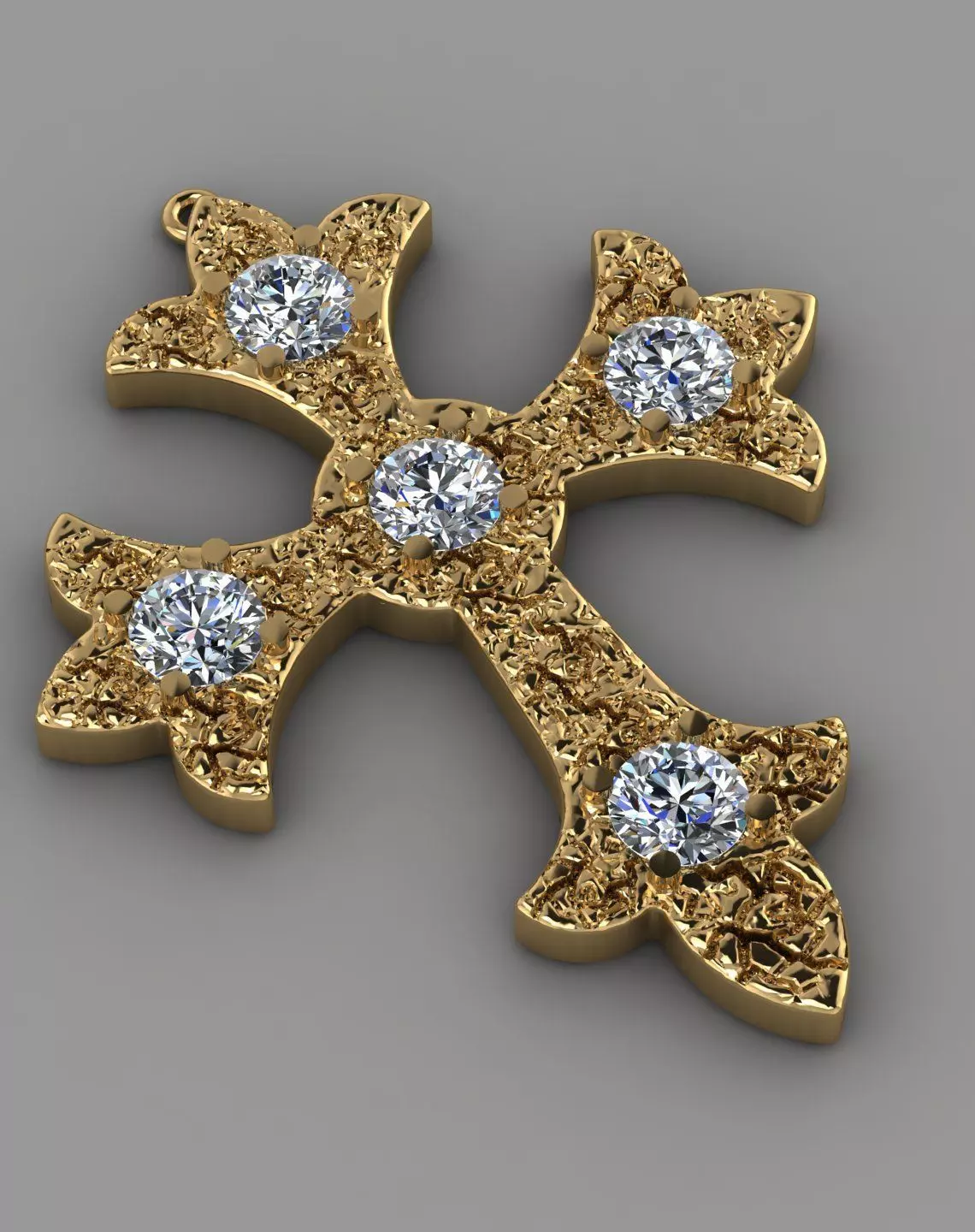 KUTSAL PIRLANTA HAC KOLYE 3DM STL OBJ FBX 3D BASKI MODELI 3D print model