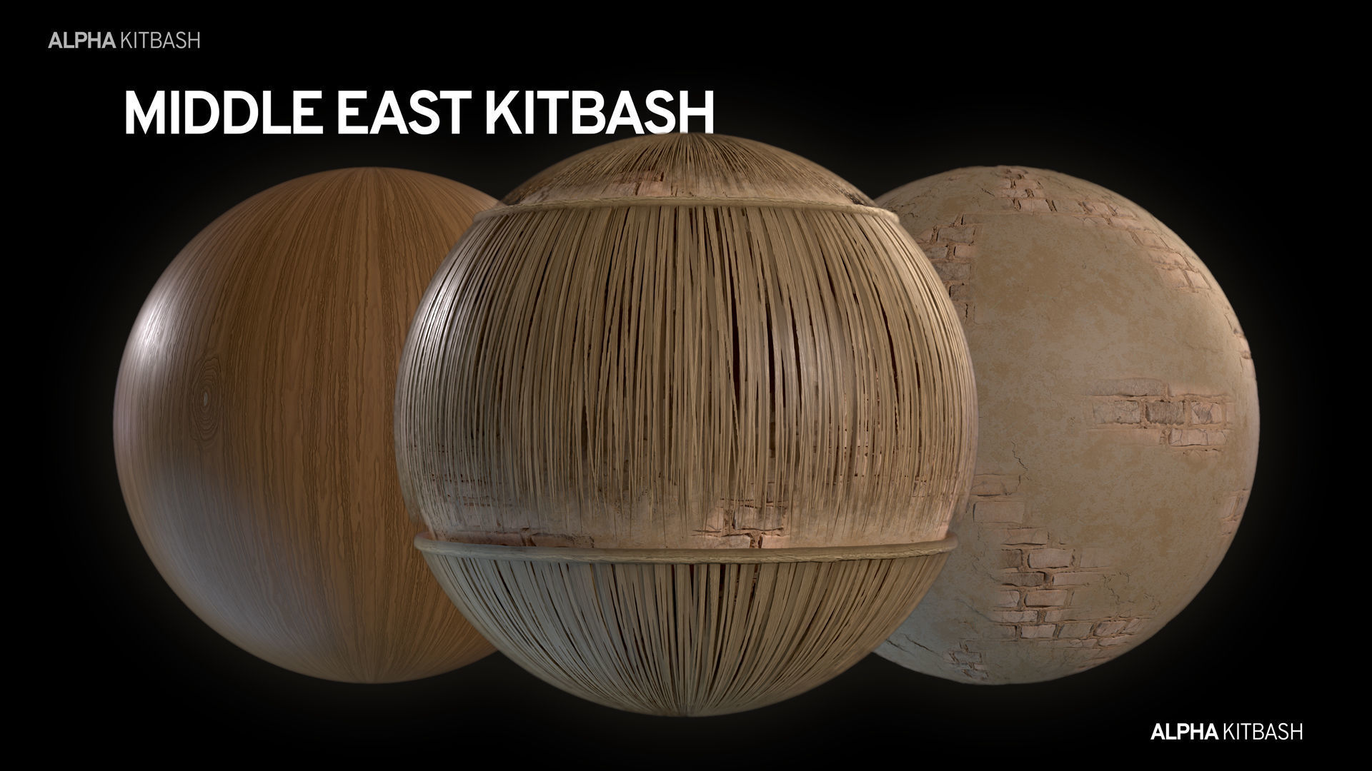 Middle East Kitbash 3D model_2