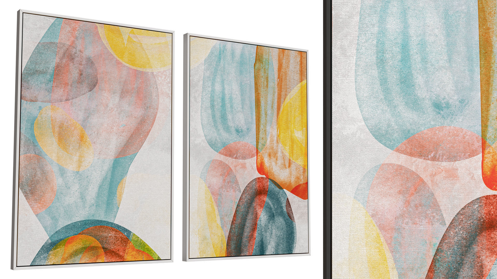 7 Abstract Frames Set 009 3D model_4