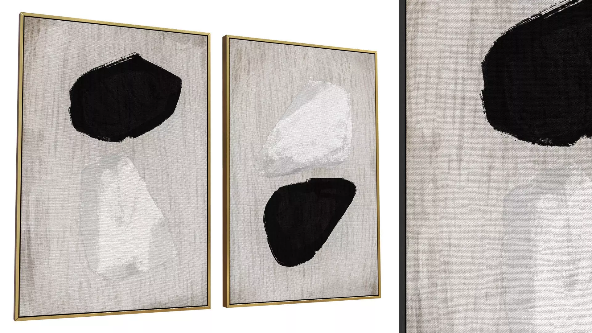 7 Abstract Frames Set 009 3D model_0