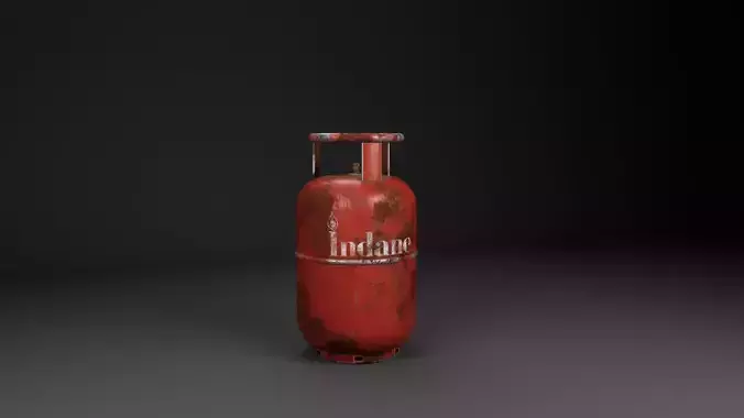 Stylized LPG Cylinder