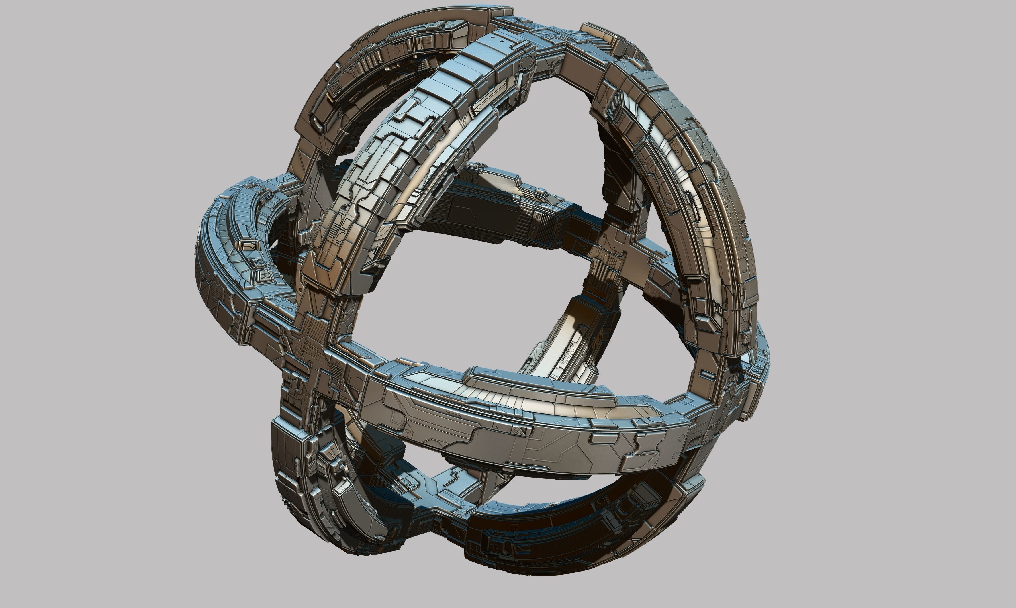 space equipment node 00222 3D model_1
